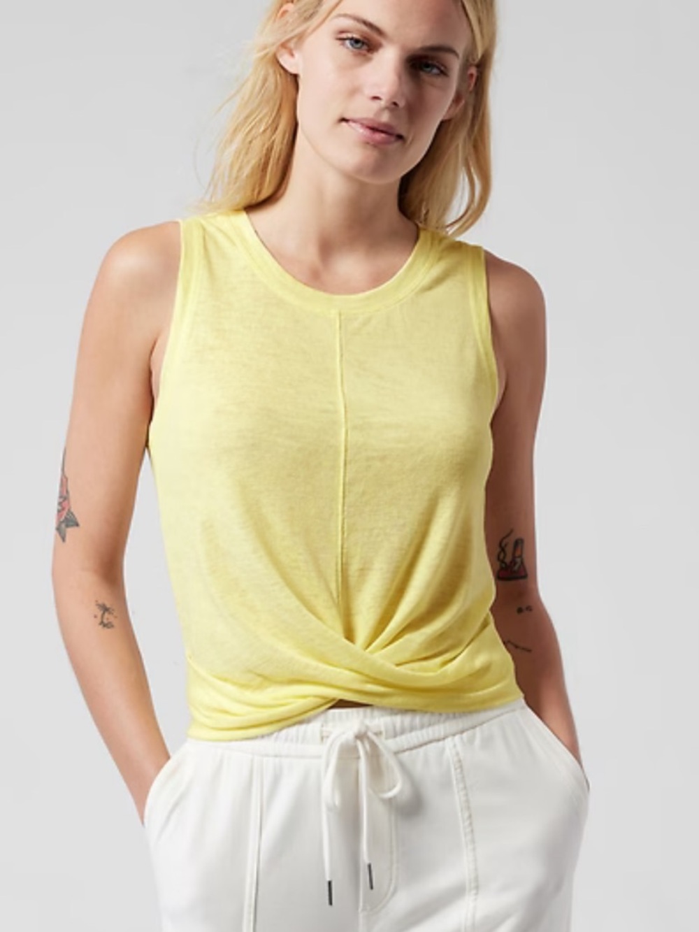Athleta Breezy Twist Top